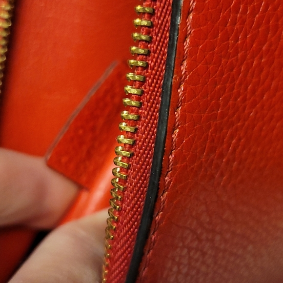 Celine Trapeze red leather 2.way - Picture 17 of 17